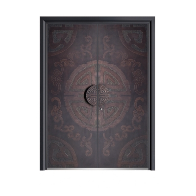 Luxury aluminum door